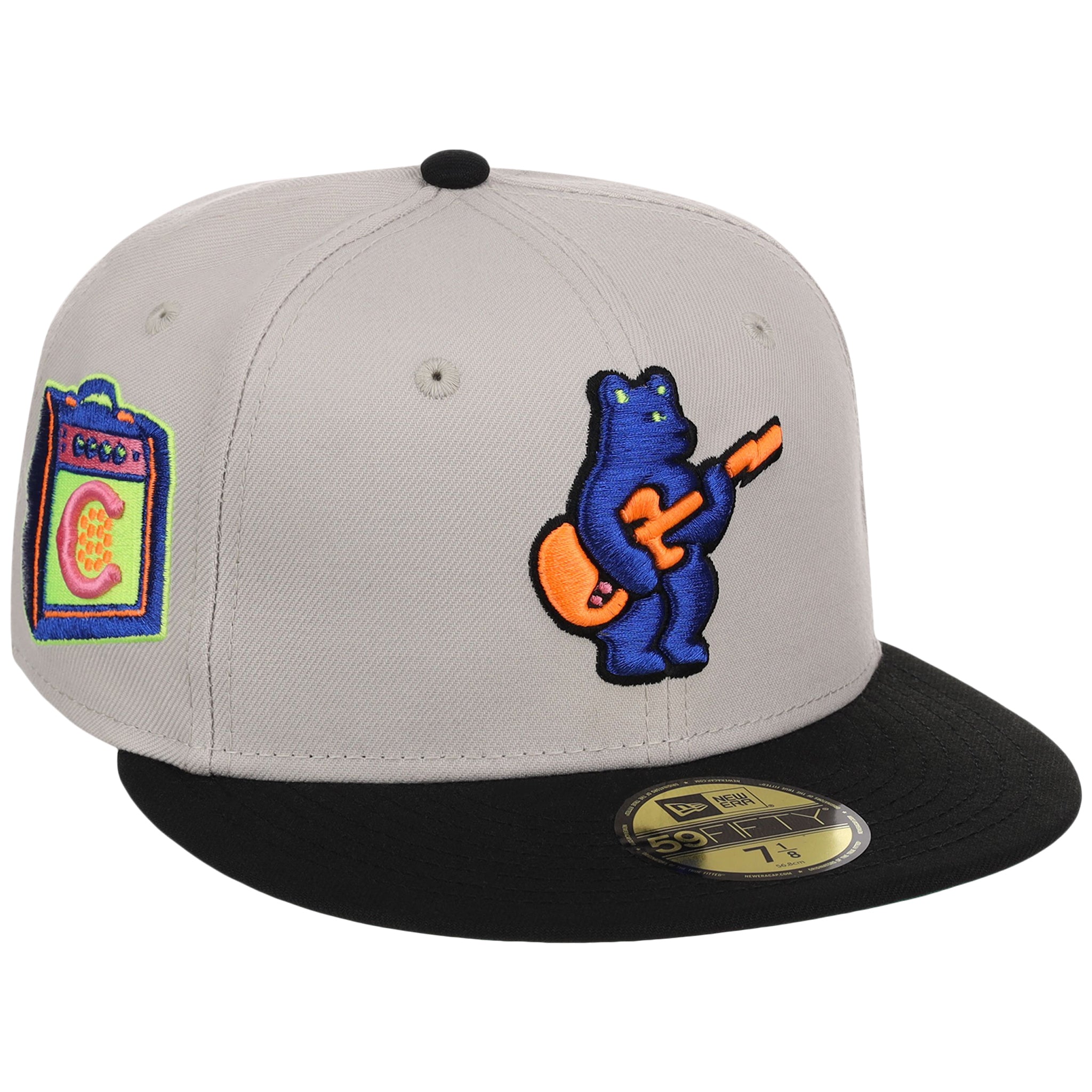 Chicago Cubs MLB Main Stage Stone Neon New Era 59FIFTY