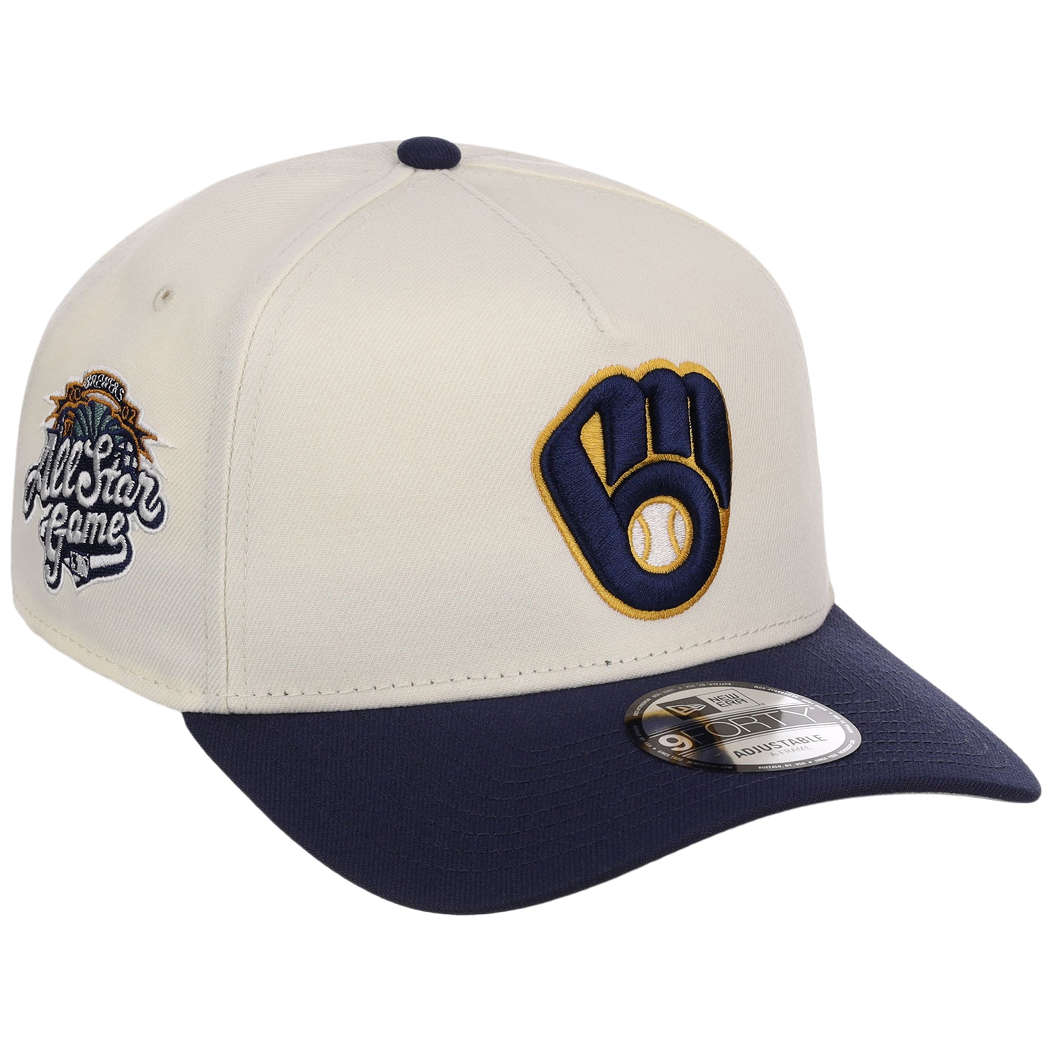 Milwaukee Brewers MLB Chrome OTC New Era 9FORTY A-Frame