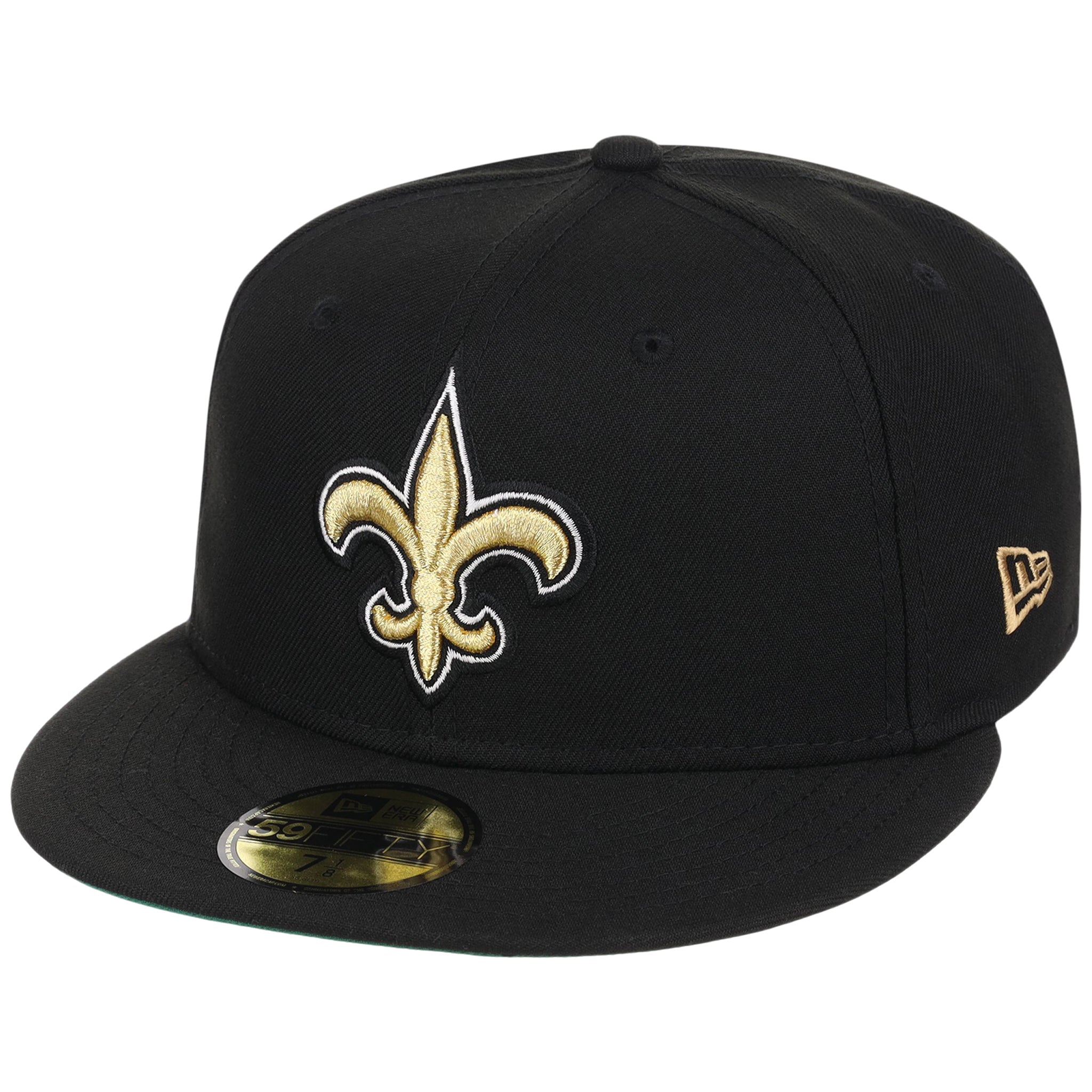 New Orleans Saints NFL Black Dome New Era 59FIFTY