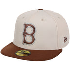 Brooklyn Dodgers MLB Auburn Cream New Era 59FIFTY