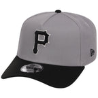 Pittsburgh Pirates MLB Gray x Black FASHION CORE New Era 9FORTY A-Frame