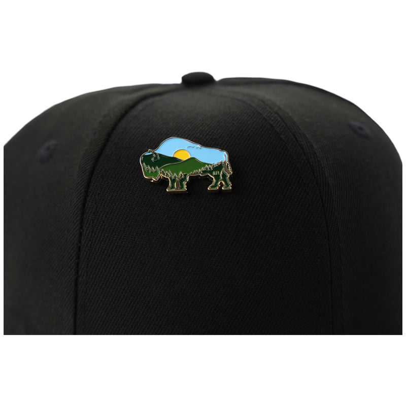 Lamar Valley Pin Buffalo