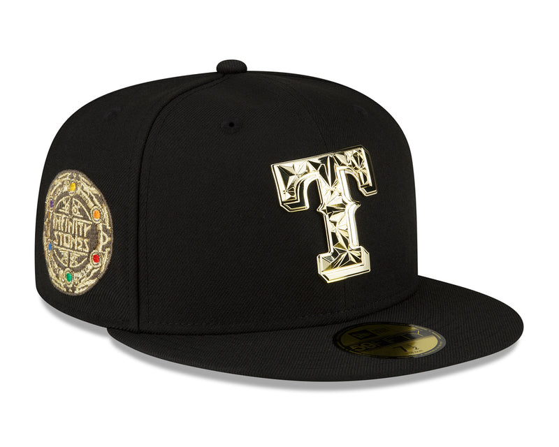 Texas Rangers MLB Marvel Infinity Stones 59FIFTY