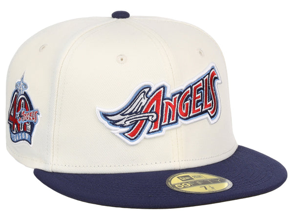 Anaheim Angels MLB Muddy Scripts 59FIFTY Cap