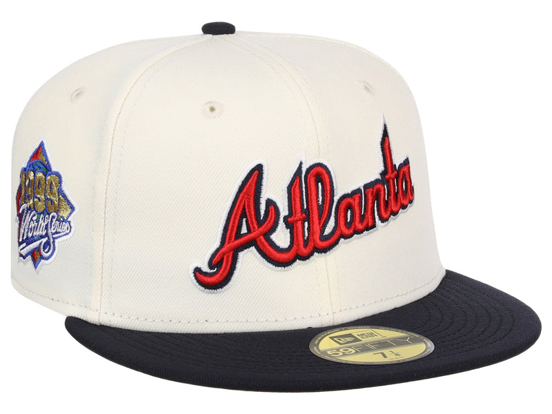 Atlanta Braves MLB Muddy Scripts 59FIFTY Cap