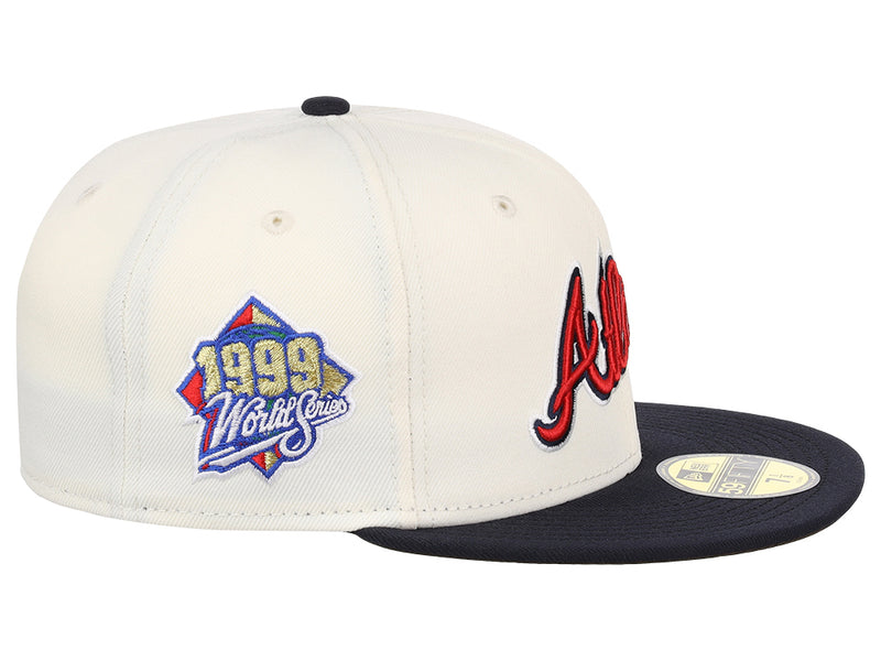 Atlanta Braves MLB Muddy Scripts 59FIFTY Cap
