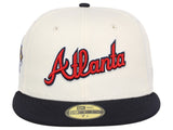Atlanta Braves MLB Muddy Scripts 59FIFTY Cap