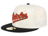 Baltimore Orioles MLB Muddy Scripts 59FIFTY Cap