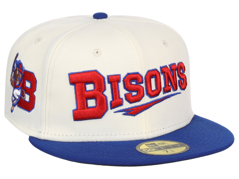 Buffalo Bisons MLB Muddy Scripts 59FIFTY Cap