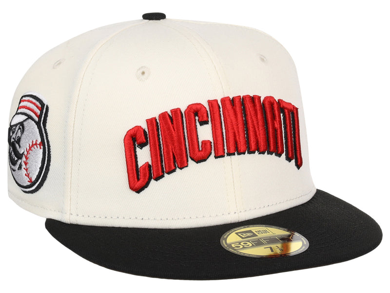 Cincinnati Reds MLB Muddy Scripts 59FIFTY Cap