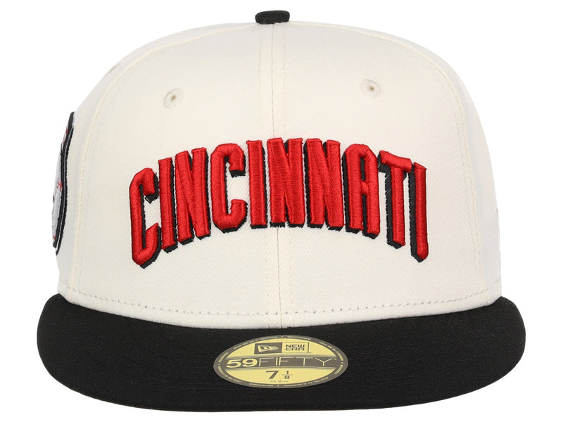 Cincinnati Reds MLB Muddy Scripts 59FIFTY Cap