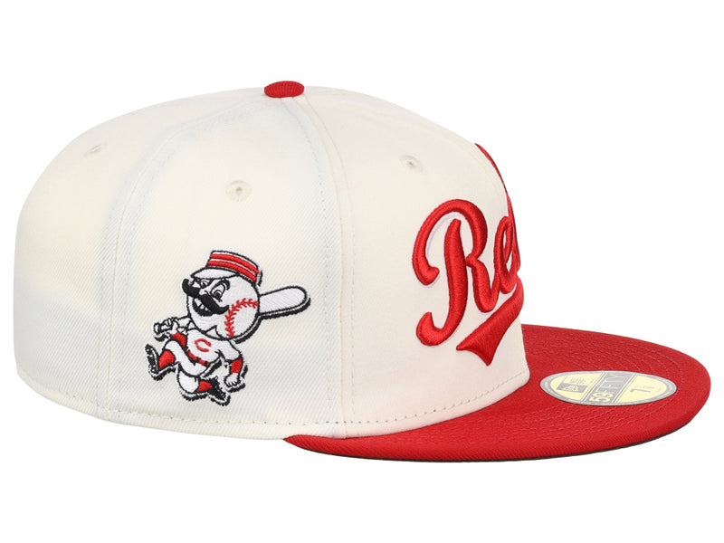 Cincinnati Reds MLB Muddy Scripts 59FIFTY Cap