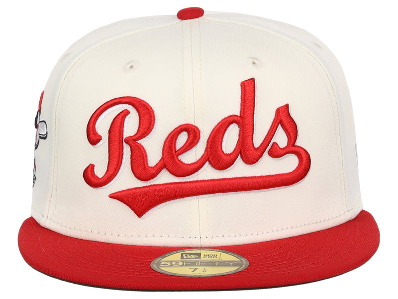Cincinnati Reds MLB Muddy Scripts 59FIFTY Cap