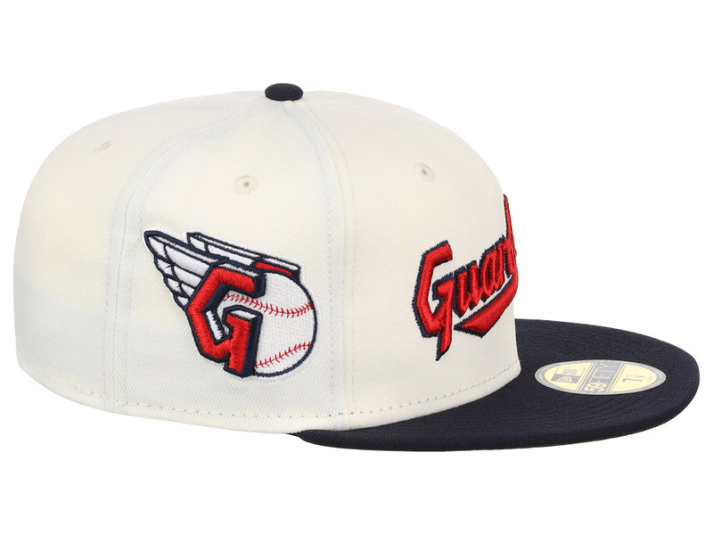 Cleveland Guardians MLB Muddy Scripts 59FIFTY Cap