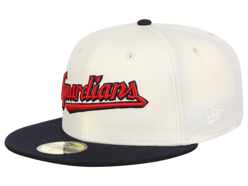 Cleveland Guardians MLB Muddy Scripts 59FIFTY Cap