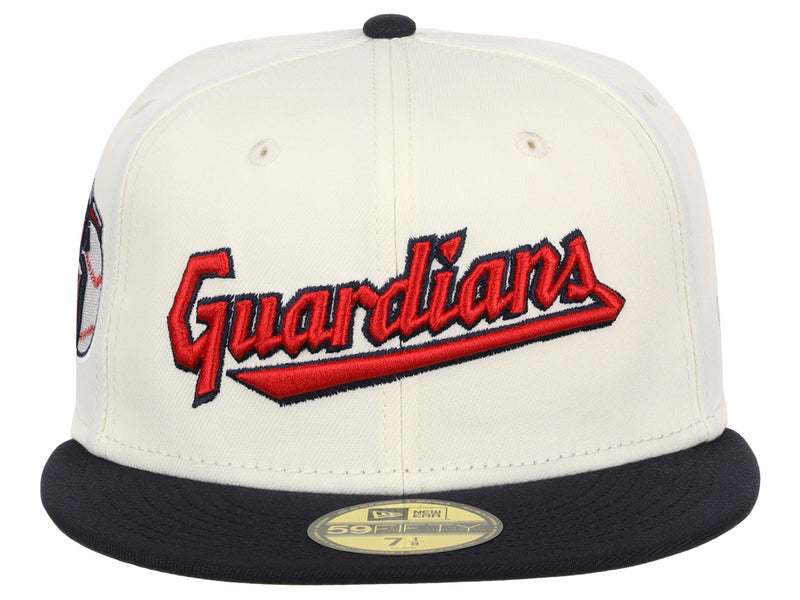 Cleveland Guardians MLB Muddy Scripts 59FIFTY Cap
