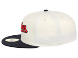 Cleveland Guardians MLB Muddy Scripts 59FIFTY Cap
