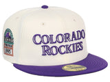 Colorado Rockies MLB Muddy Scripts 59FIFTY Cap