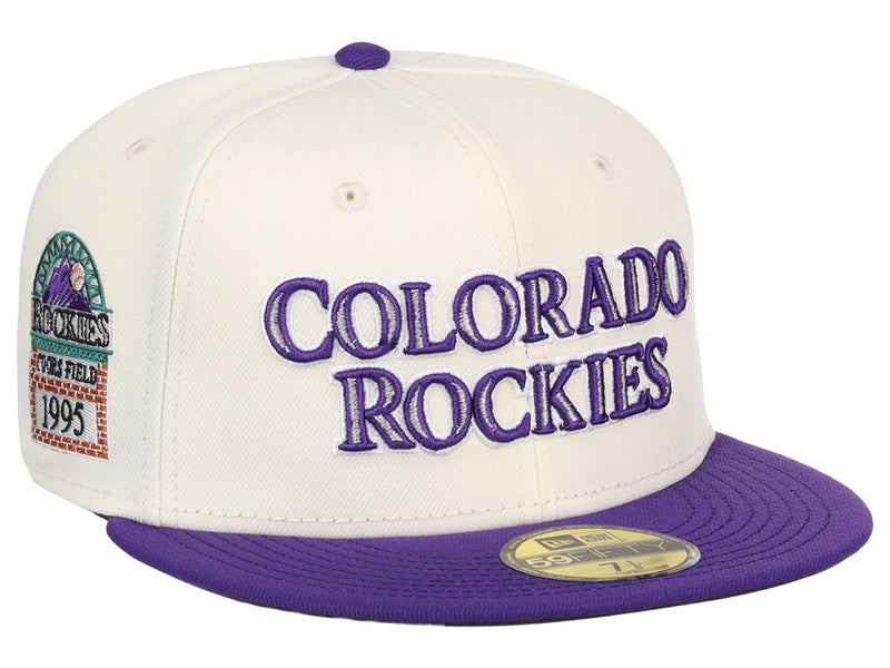 Colorado Rockies MLB Muddy Scripts 59FIFTY Cap