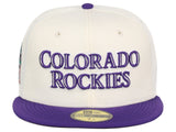 Colorado Rockies MLB Muddy Scripts 59FIFTY Cap