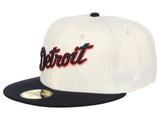Detroit Tigers MLB Muddy Scripts 59FIFTY Cap