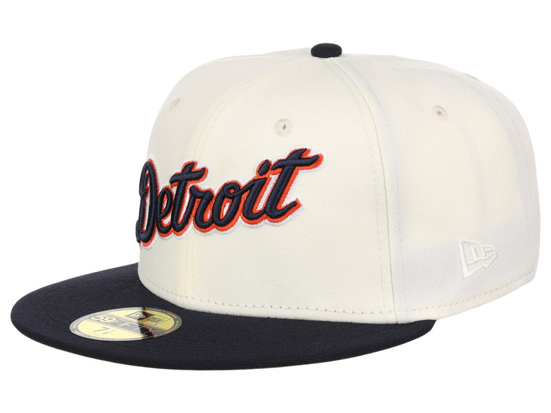 Detroit Tigers MLB Muddy Scripts 59FIFTY Cap