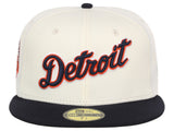 Detroit Tigers MLB Muddy Scripts 59FIFTY Cap