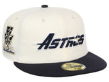 Houston Astros MLB Muddy Scripts 59FIFTY Cap