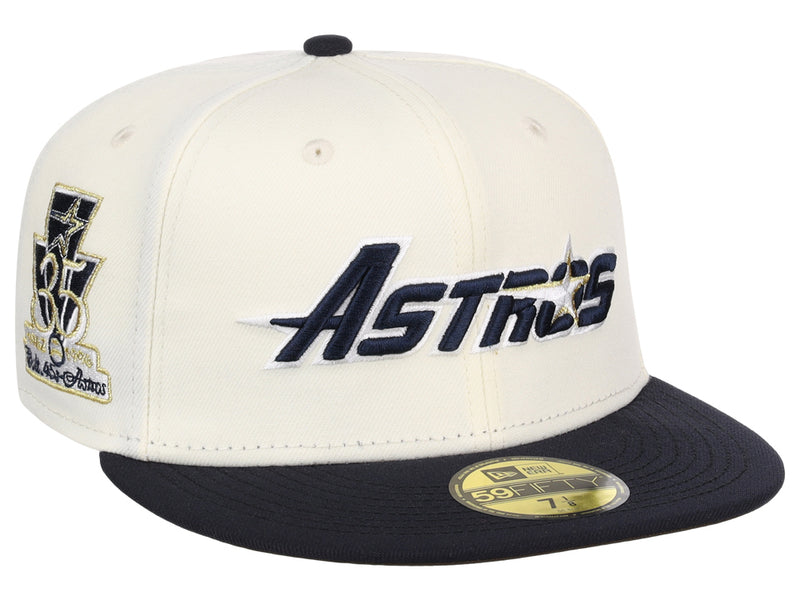 Houston Astros MLB Muddy Scripts 59FIFTY Cap
