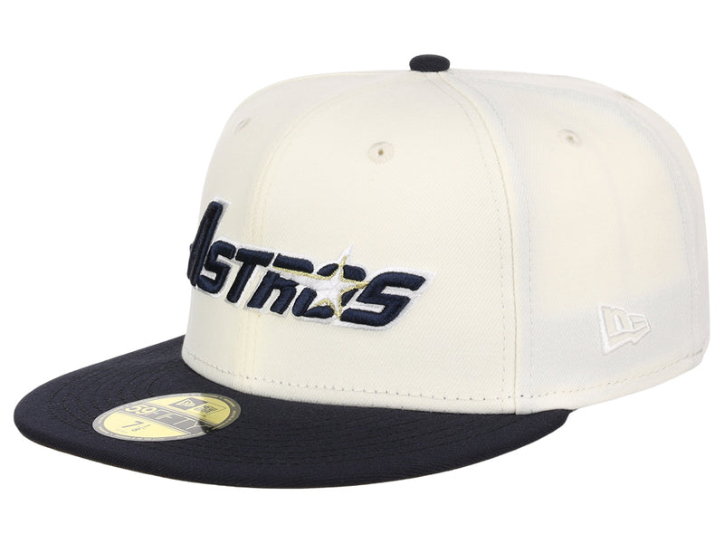 Houston Astros MLB Muddy Scripts 59FIFTY Cap – LidsHatDrop