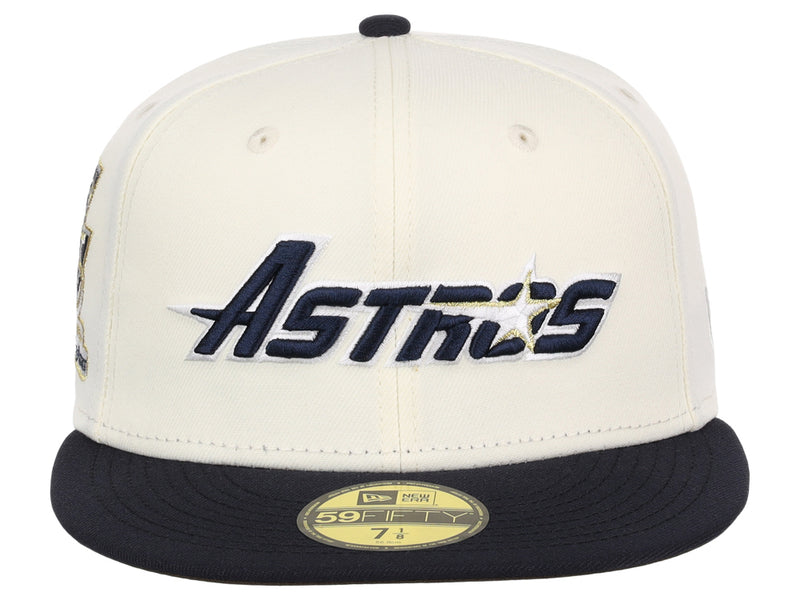 Houston Astros MLB Muddy Scripts 59FIFTY Cap – LidsHatDrop