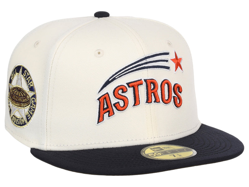 Houston Astros MLB Muddy Scripts 59FIFTY Cap