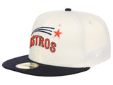 Houston Astros MLB Muddy Scripts 59FIFTY Cap