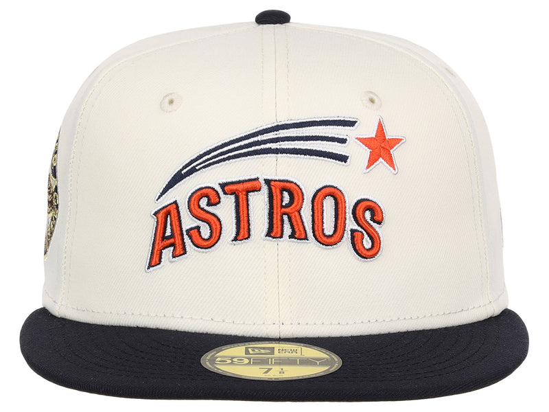 Houston Astros MLB Muddy Scripts 59FIFTY Cap