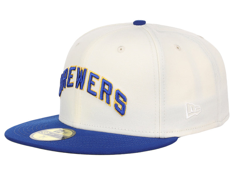 Milwaukee Brewers MLB Muddy Scripts 59FIFTY Cap