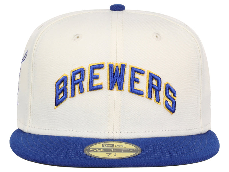 Milwaukee Brewers MLB Muddy Scripts 59FIFTY Cap