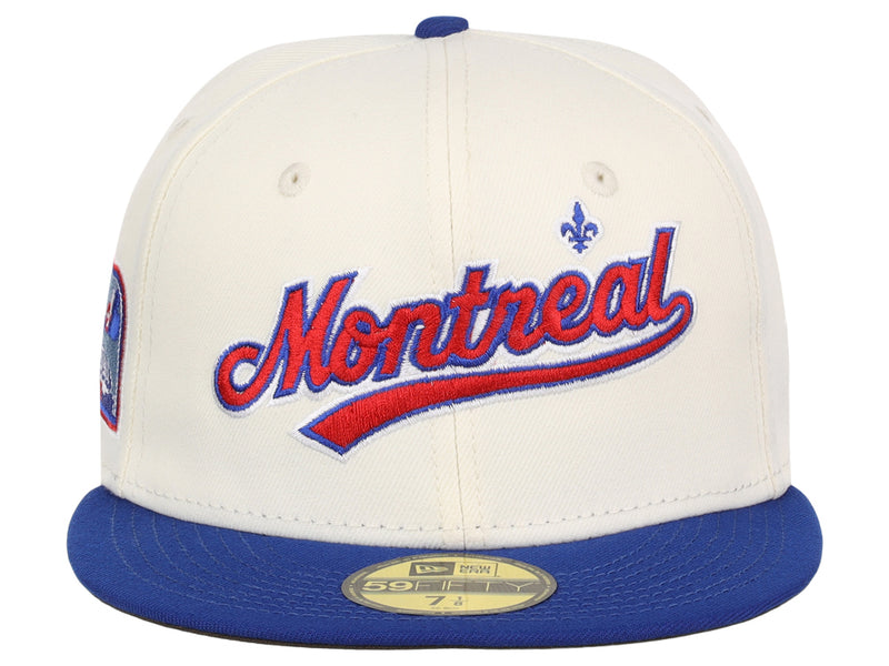 Montreal Expos MLB Muddy Scripts 59FIFTY Cap