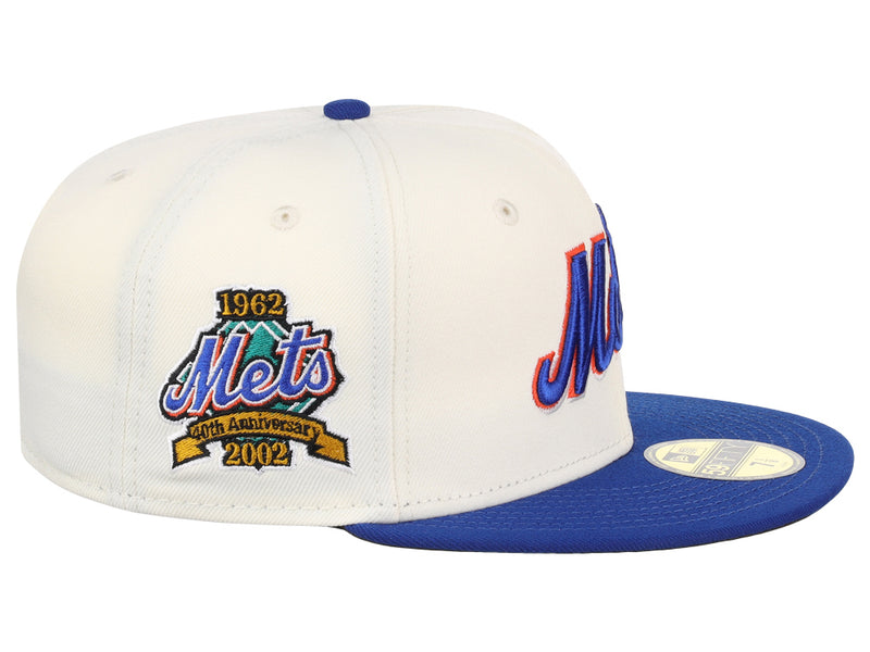 New York Mets MLB Muddy Scripts 59FIFTY Cap