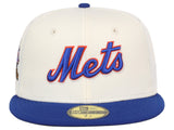 New York Mets MLB Muddy Scripts 59FIFTY Cap