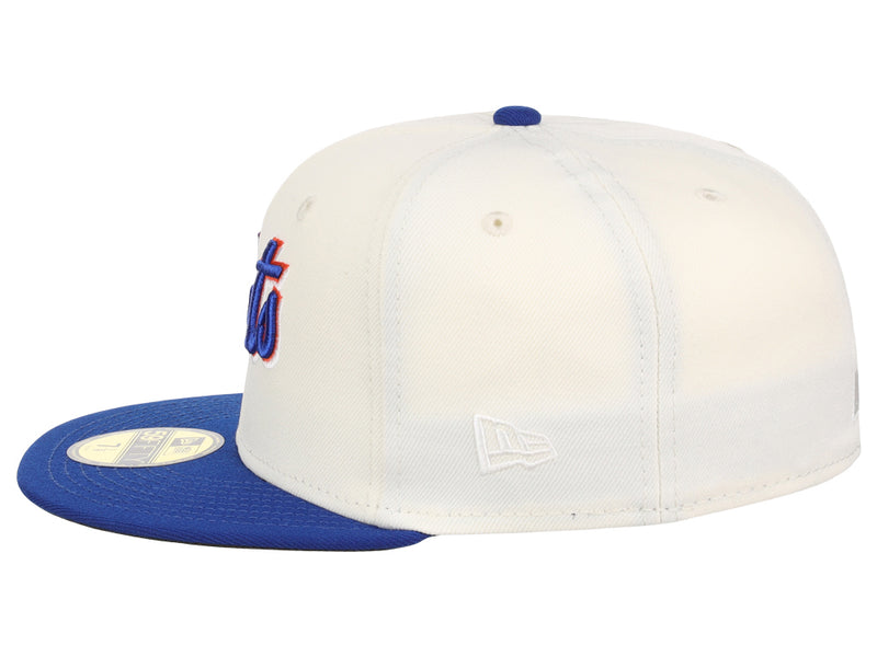 New York Mets MLB Muddy Scripts 59FIFTY Cap