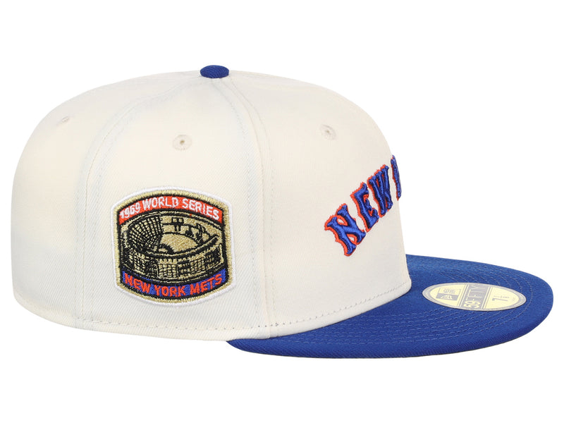 New York Mets MLB Muddy Scripts 59FIFTY Cap