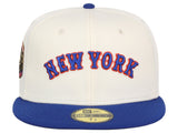 New York Mets MLB Muddy Scripts 59FIFTY Cap