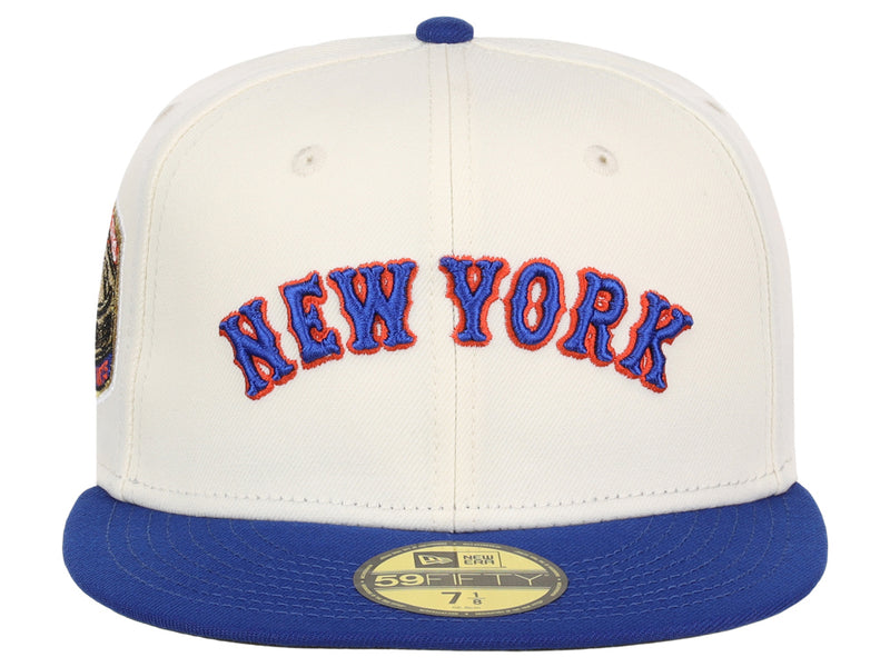 New York Mets MLB Muddy Scripts 59FIFTY Cap
