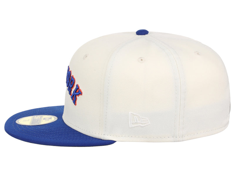 New York Mets MLB Muddy Scripts 59FIFTY Cap