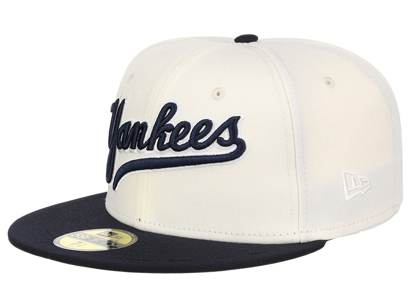 New York Yankees MLB Muddy Scripts 59FIFTY Cap