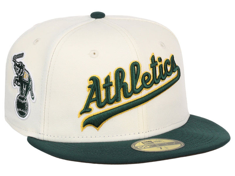 Oakland Athletics MLB Muddy Scripts 59FIFTY Cap