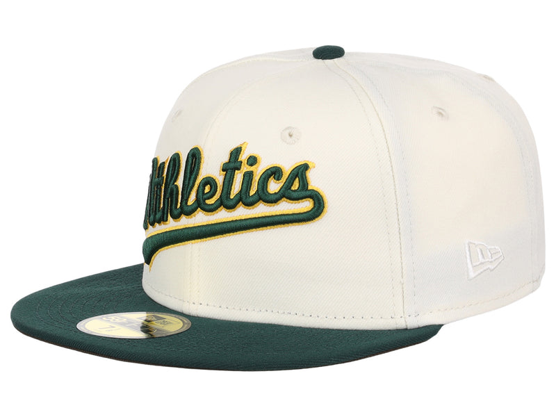 Oakland Athletics MLB Muddy Scripts 59FIFTY Cap