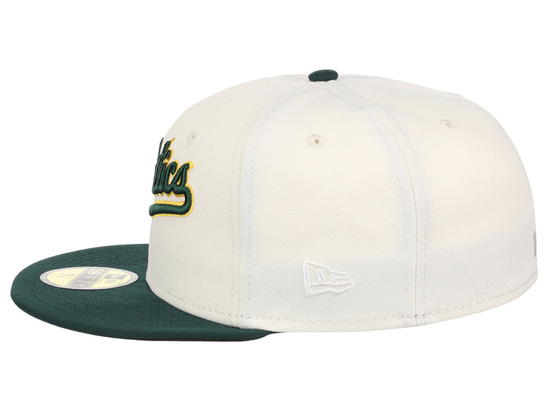 Oakland Athletics MLB Muddy Scripts 59FIFTY Cap