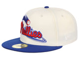 Philadelphia Phillies MLB Muddy Scripts 59FIFTY Cap