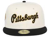 Pittsburgh Pirates MLB Muddy Scripts 59FIFTY Cap